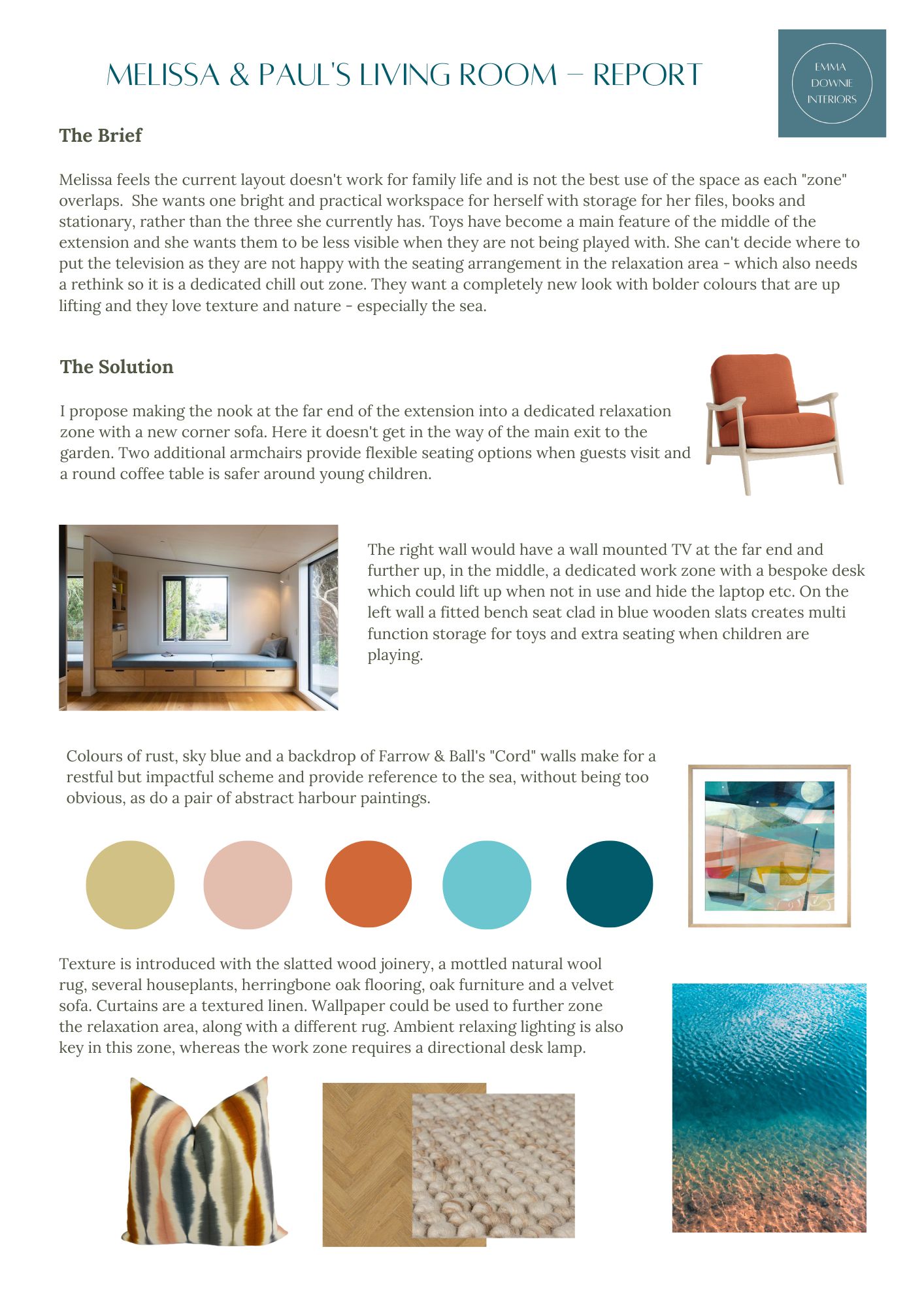 Cambridge interior design client report Cambridge interior design client report