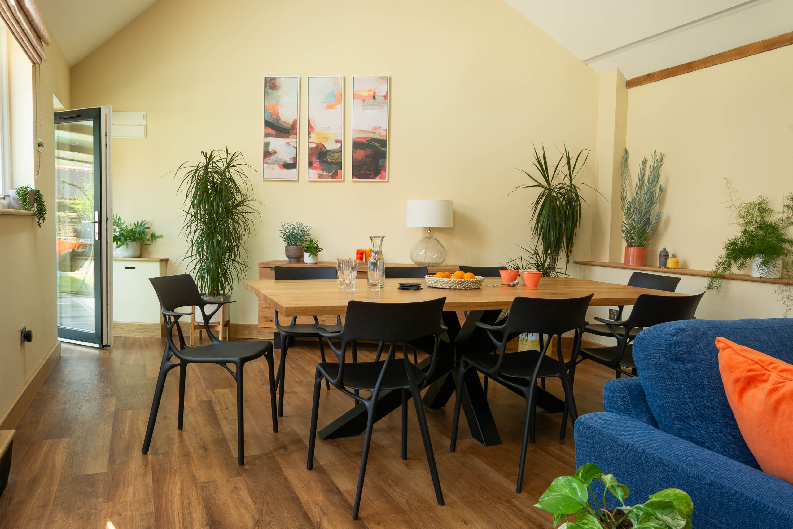Cambridge Interior Design Industrial Dining Room