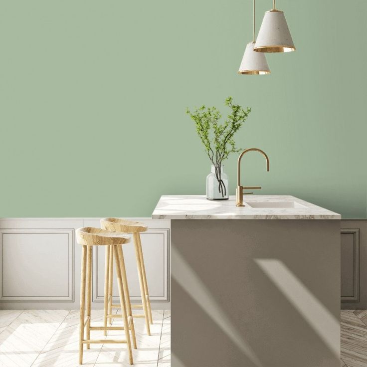 Mint green kitchen Mint green kitchen